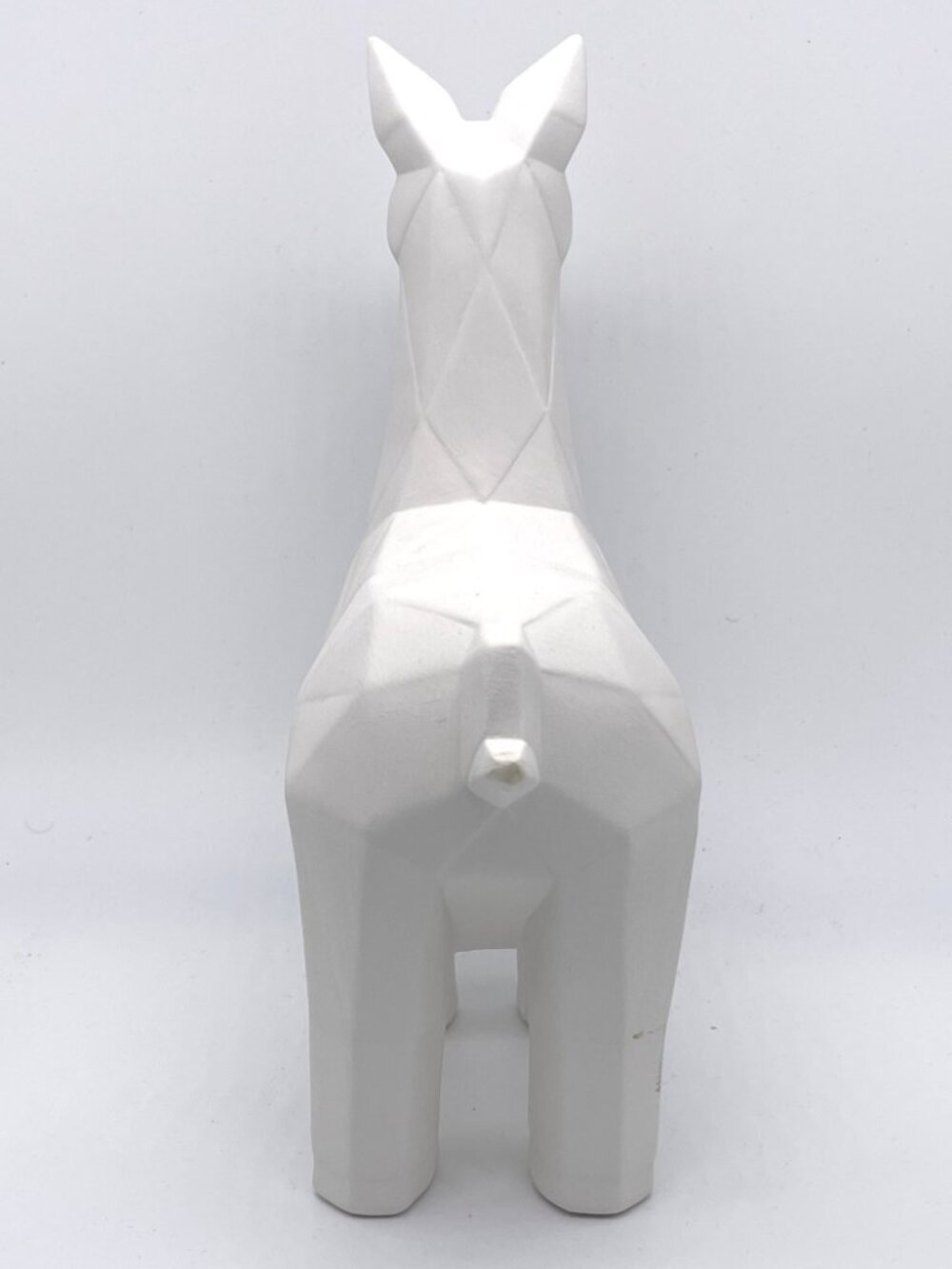 MAYCO Faceted Llama Bisque MB1539 Figurine Ceramic Pottery 9.5" Unfinished Art - Picture 4 of 9